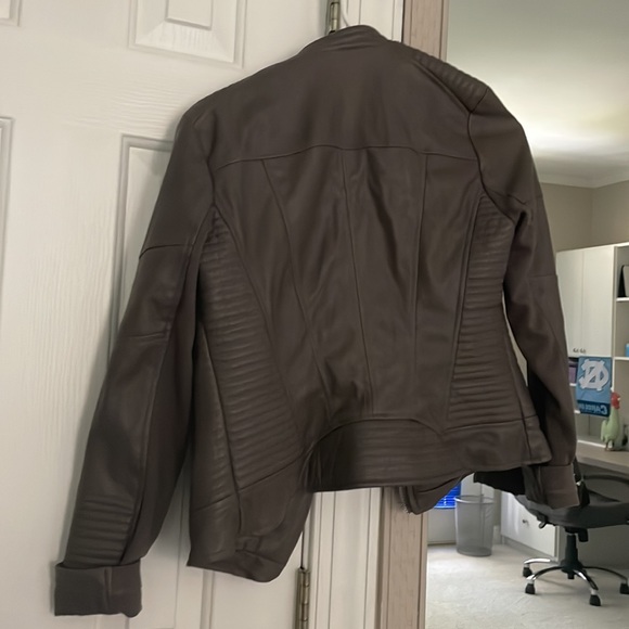 Bar III faux leather jacket - Picture 3 of 4